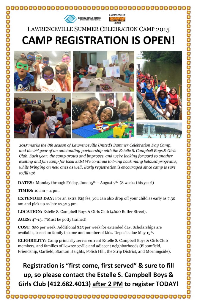 2015 Registration Poster