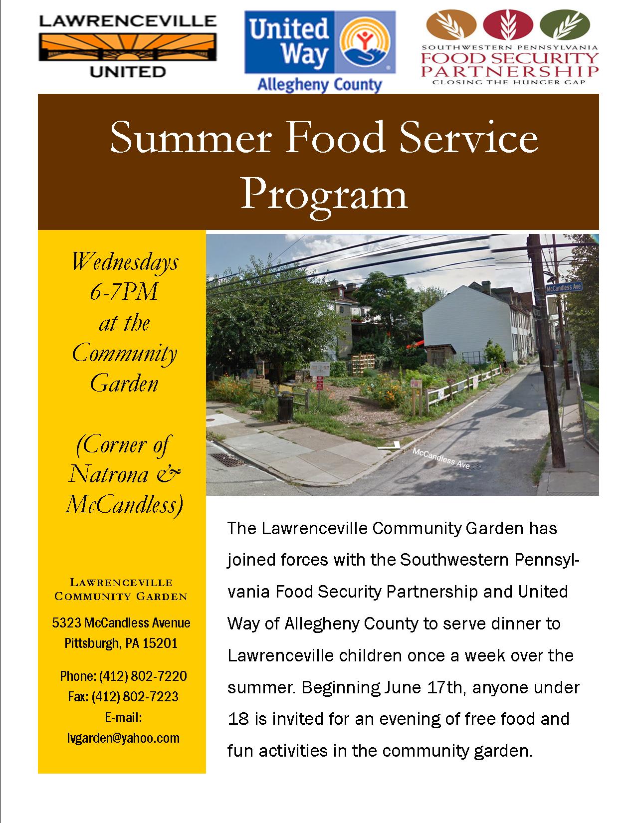 Summer Food Services Program
