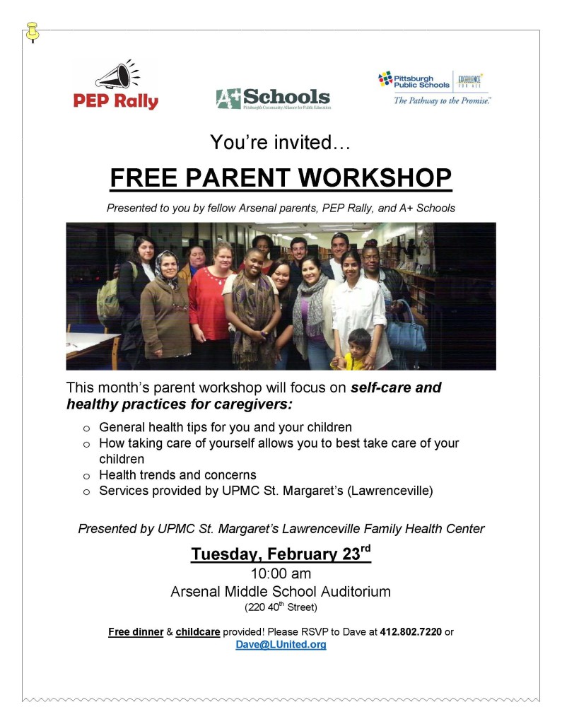 ParentWorkshopSeries_IndividualFlyer_SelfCare2.23.16