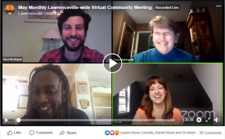 Recap from May Lawrenceville-Wide Community Meeting