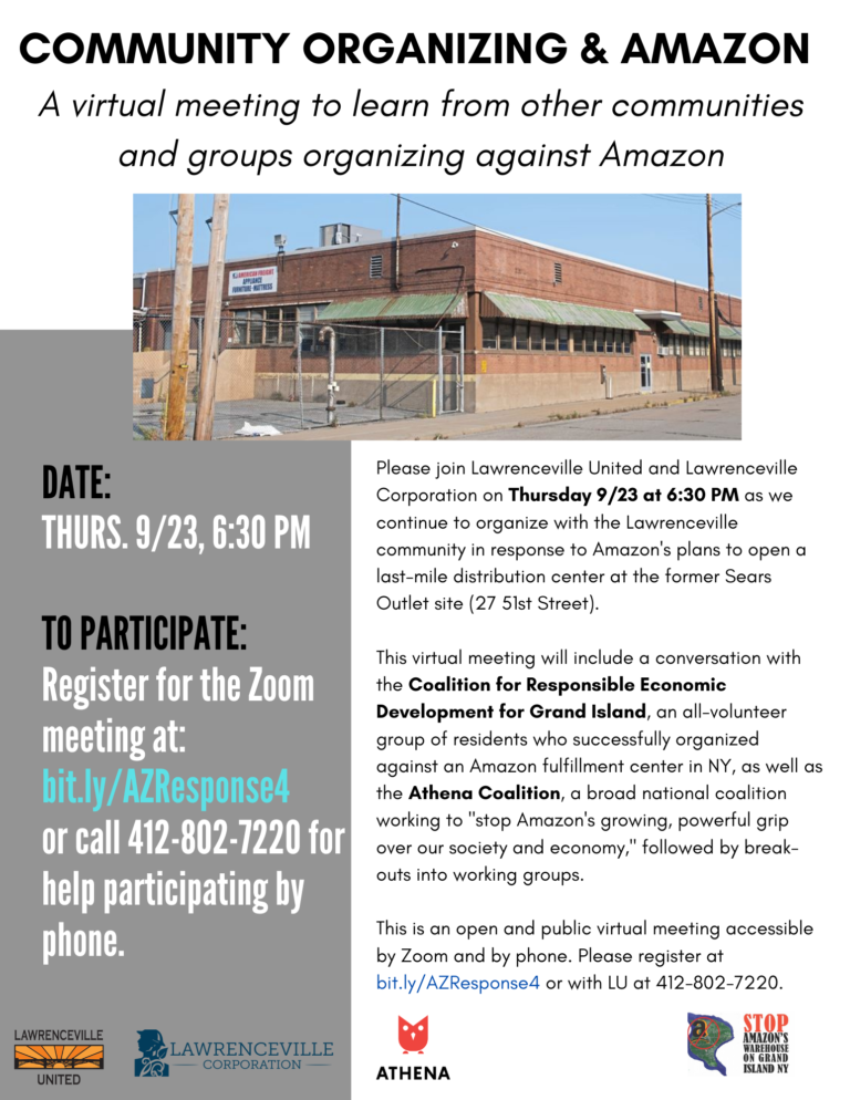 Amazon & Community Organizing
